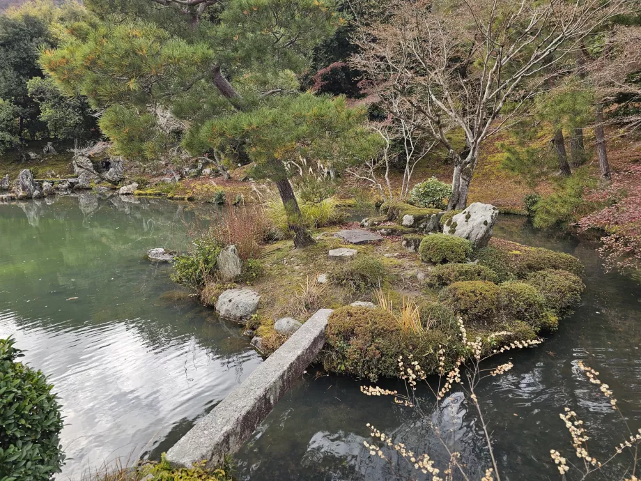 Tenryu-ji, jardins
