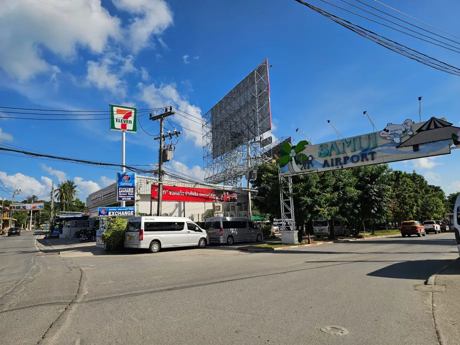 Les voitures Bolt / Grab peuvent s'arrêter ici