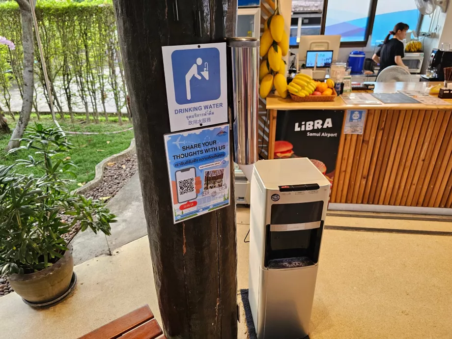 Eau potable, zone de transit