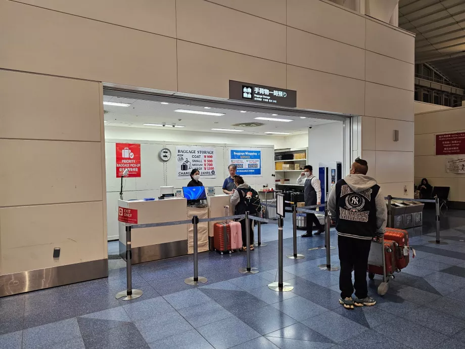 Entreposage des bagages, Terminal 3