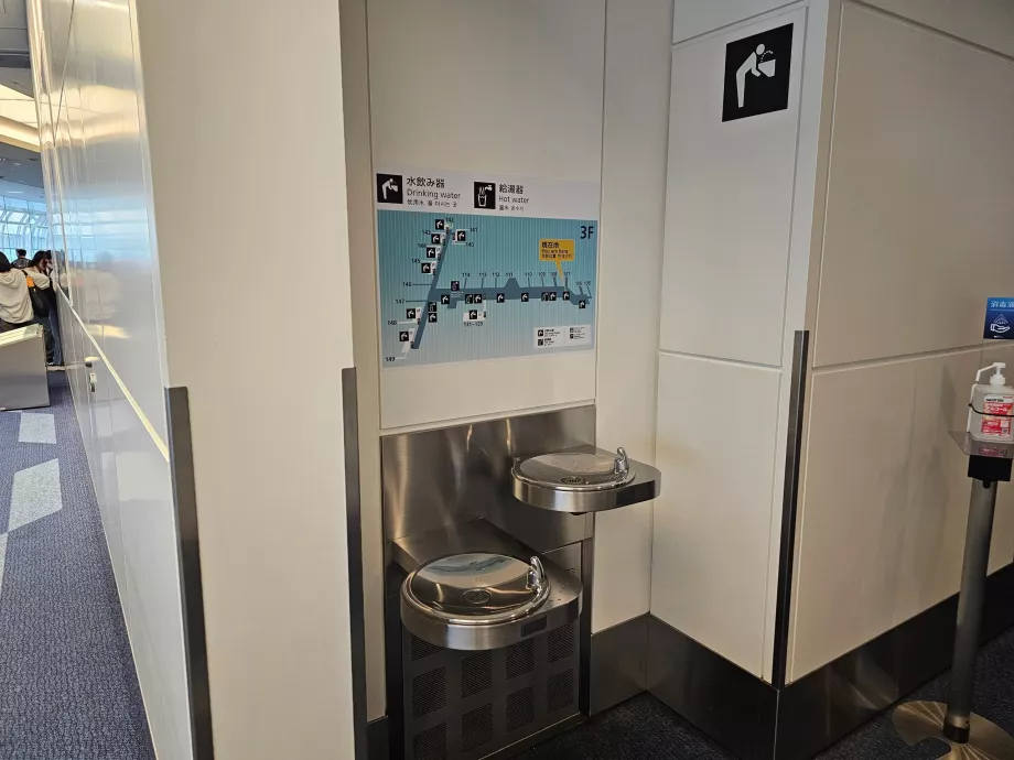 Eau potable dans la zone de transit