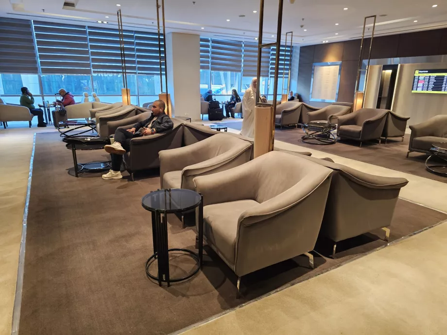 Zone de tranquillité et sièges