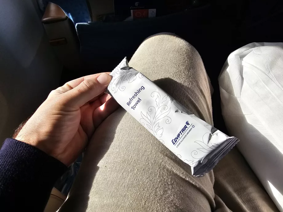 Serviette de table rafraîchissante