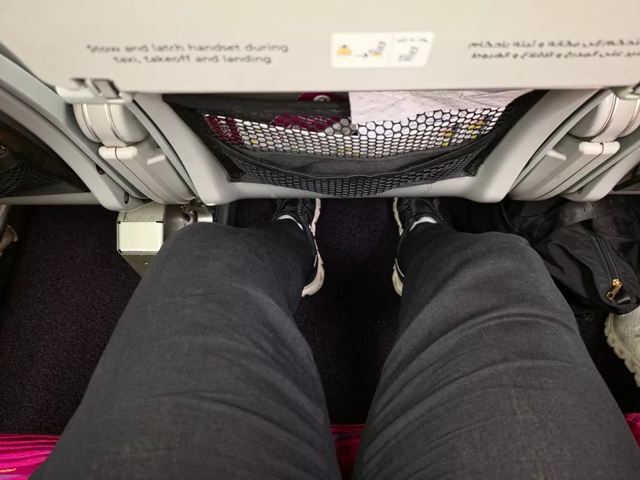 Espace pour les jambes
