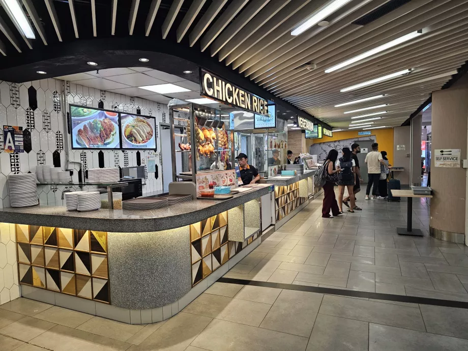 Food Court, Terminal 2, zone publique