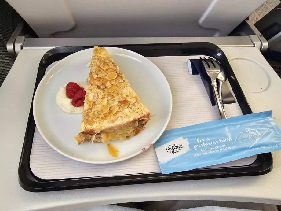 Rafraîchissements sur un vol intérieur