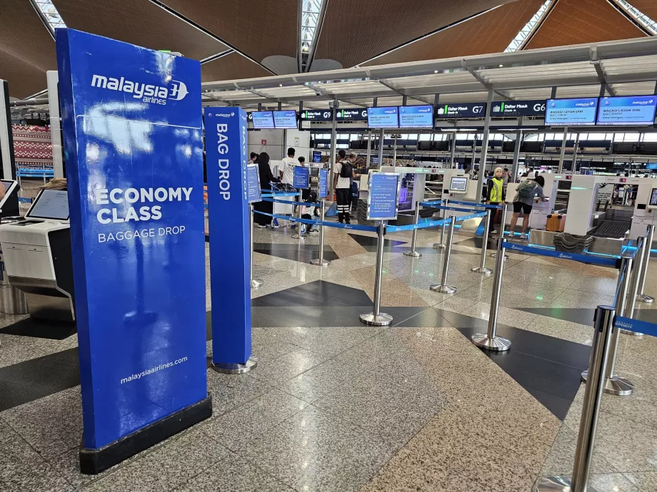 Enregistrement, Malaysia Airlines