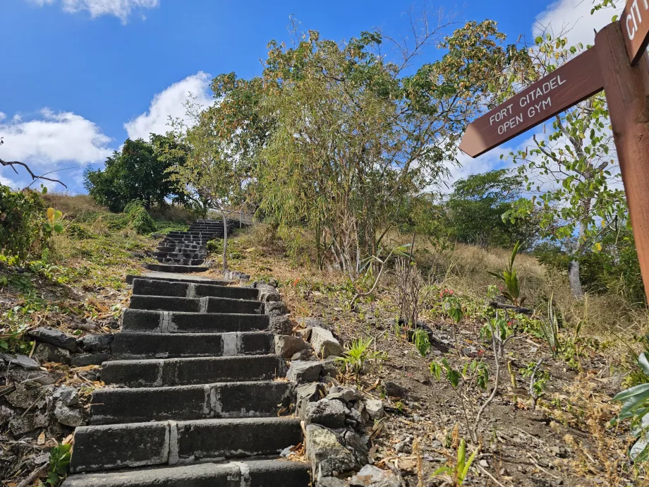 Escalier du Fort de la Citadelle