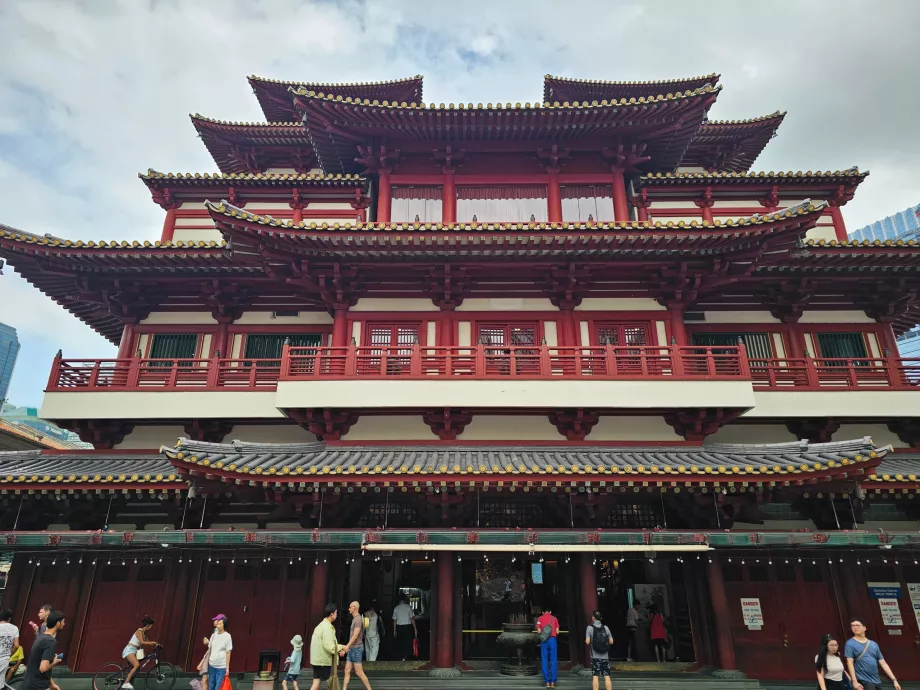 Chinatown, le temple de la relique de la dent de Bouddha