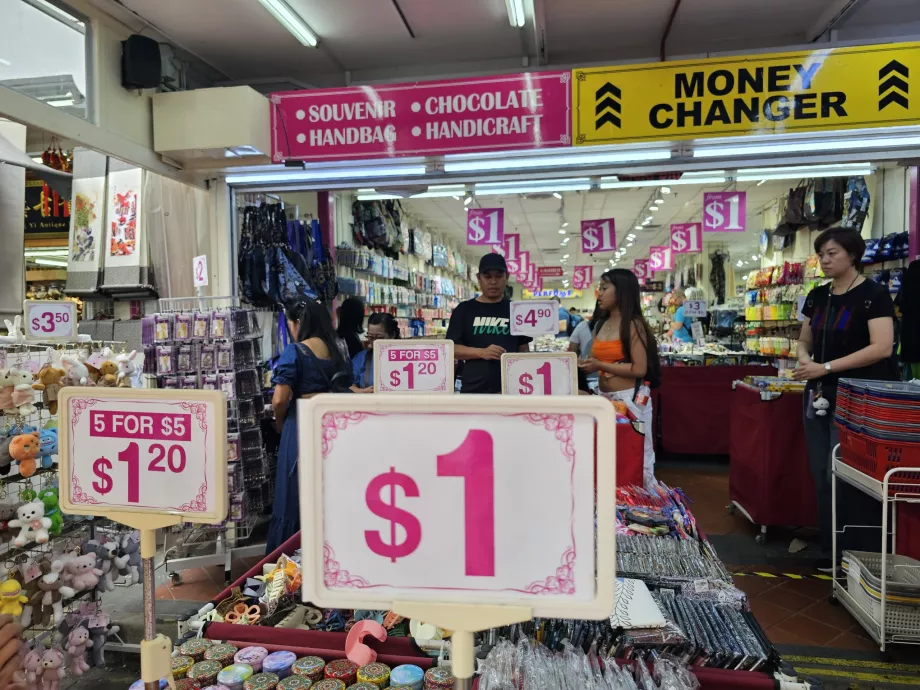 Quartier chinois, boutiques de souvenirs