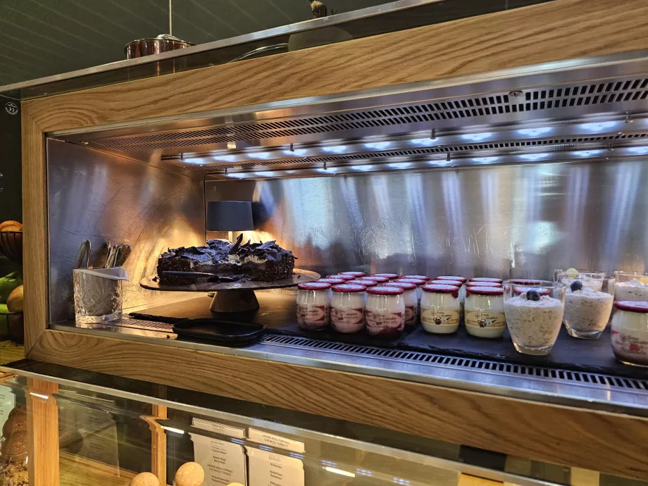 Buffet - yaourt et céréales