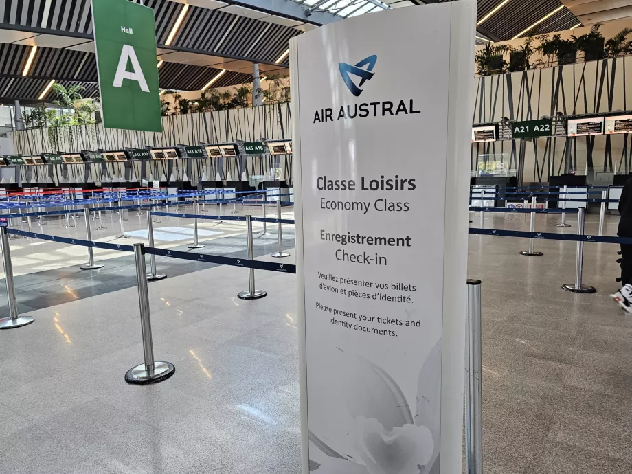 Enregistrement Air Austral
