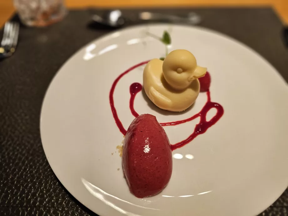 Dessert signature à la carte