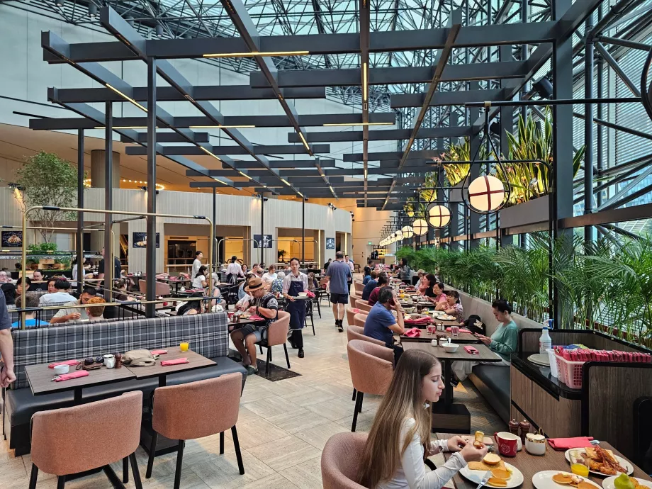 Restaurant pour le petit-déjeuner