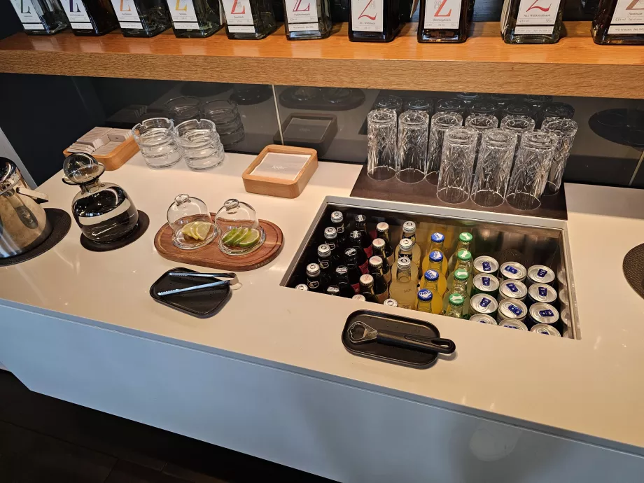 Boissons dans le fumoir