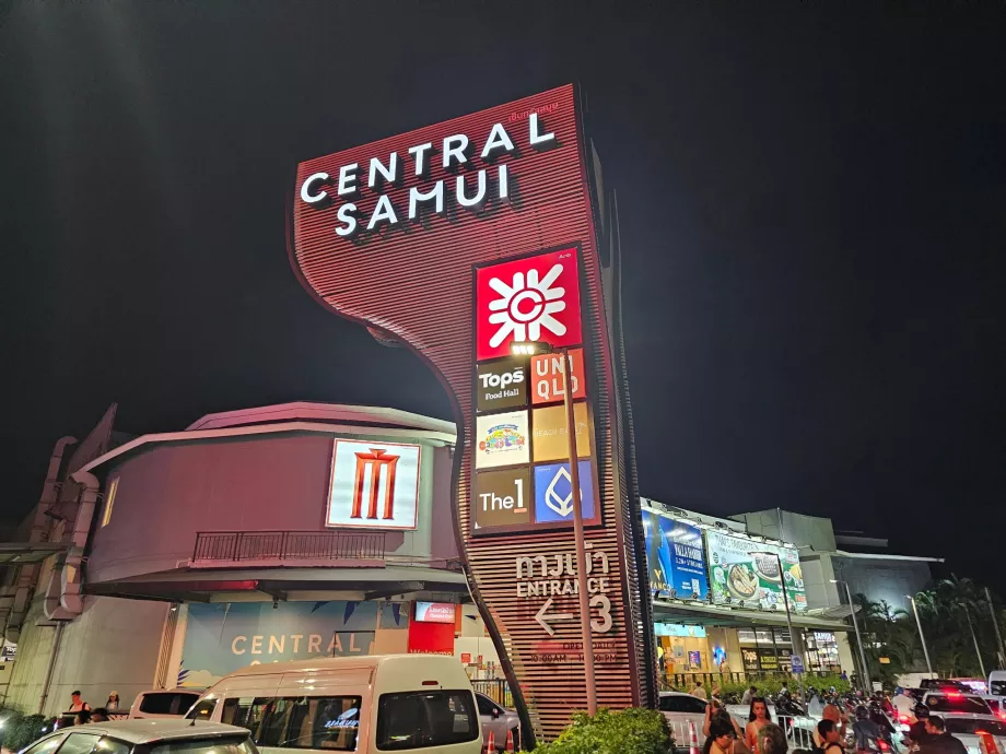 Central Samui, le plus grand centre commercial de l'île