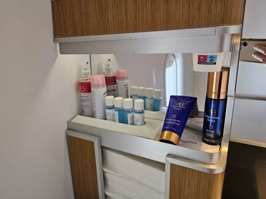 Aménagements dans les toilettes