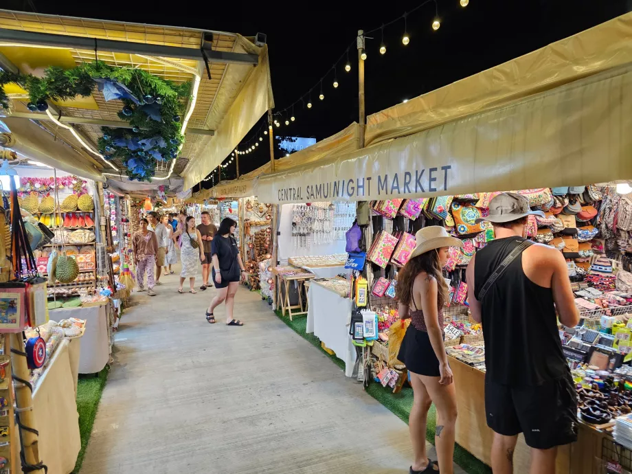 Marché nocturne de Central Samui