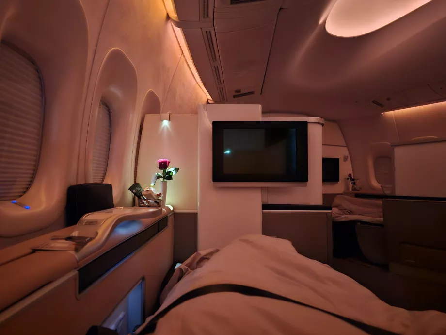 Lit escamotable en première classe