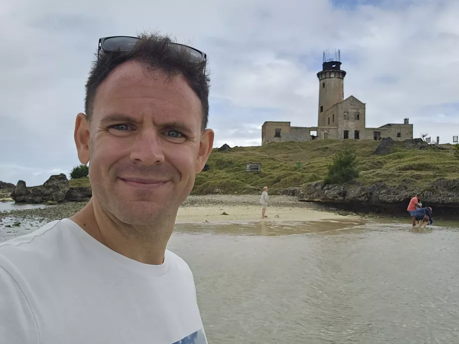 Moi sur l'Ile au Phare