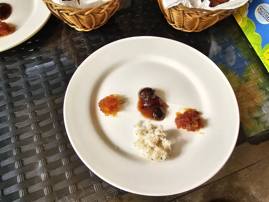 Dégustation de marmelades