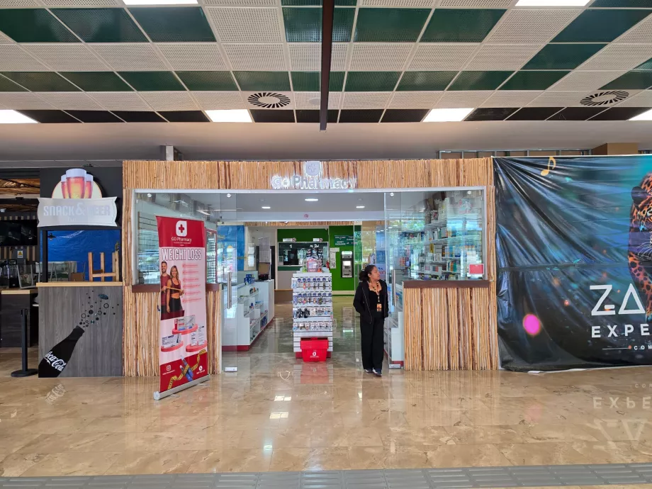 Pharmacie dans l'espace public