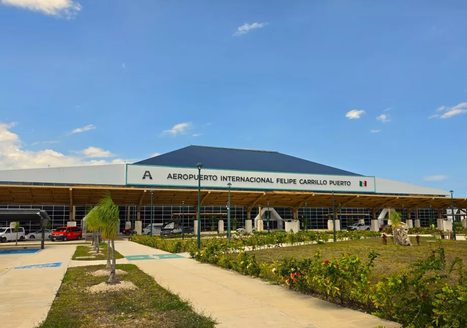 Terminal de l'aéroport de Tulum TQO