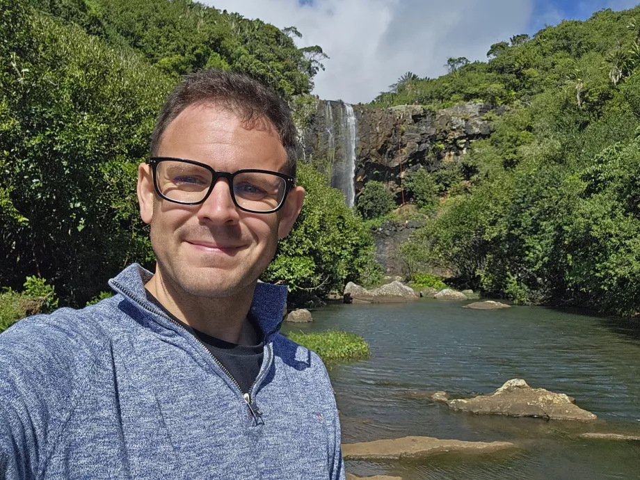 Moi à Sept Cascades