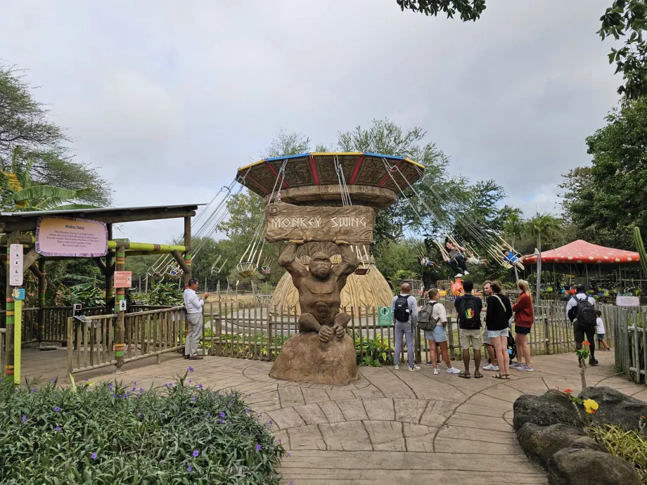 Section pour enfants au zoo de Casela