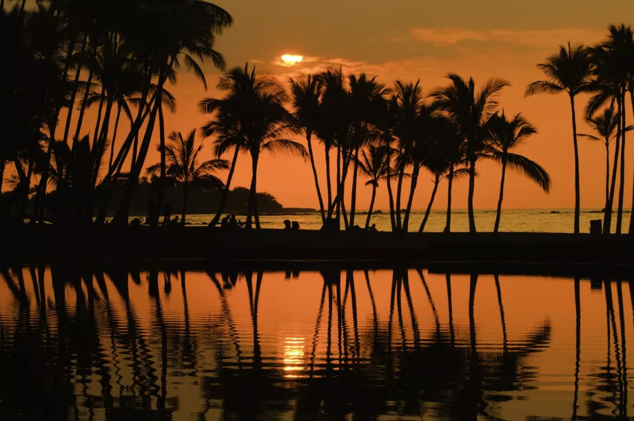 Plage d'Anaehoomalu