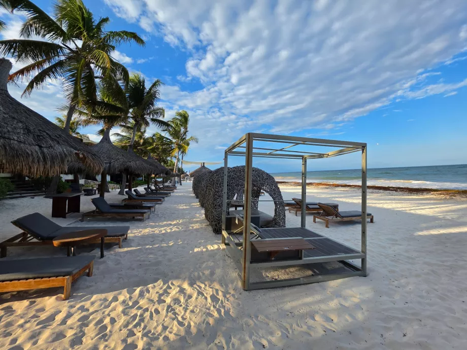 La plage de Tulum