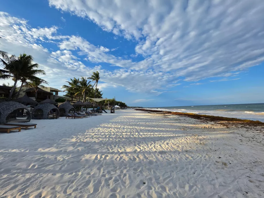 La plage de Tulum