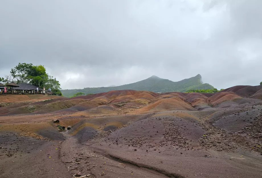 Terre colorée du Nord, Chamarel