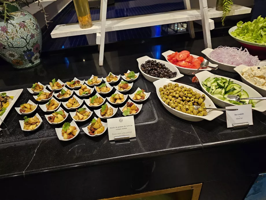 Plats froids au dîner