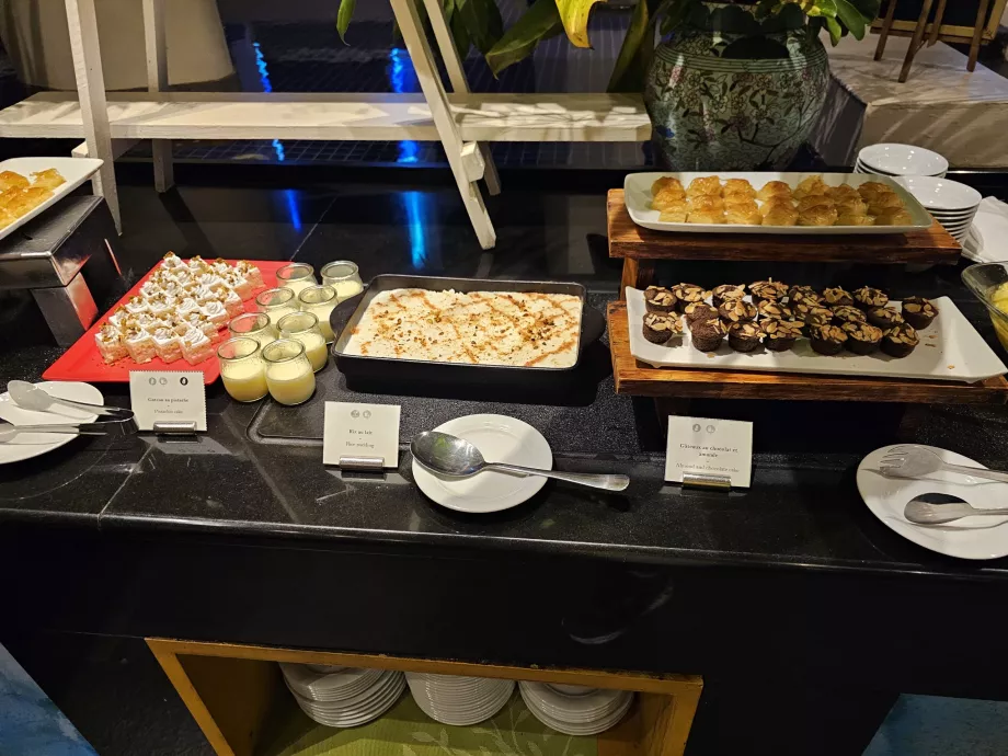 Sucreries, dîner