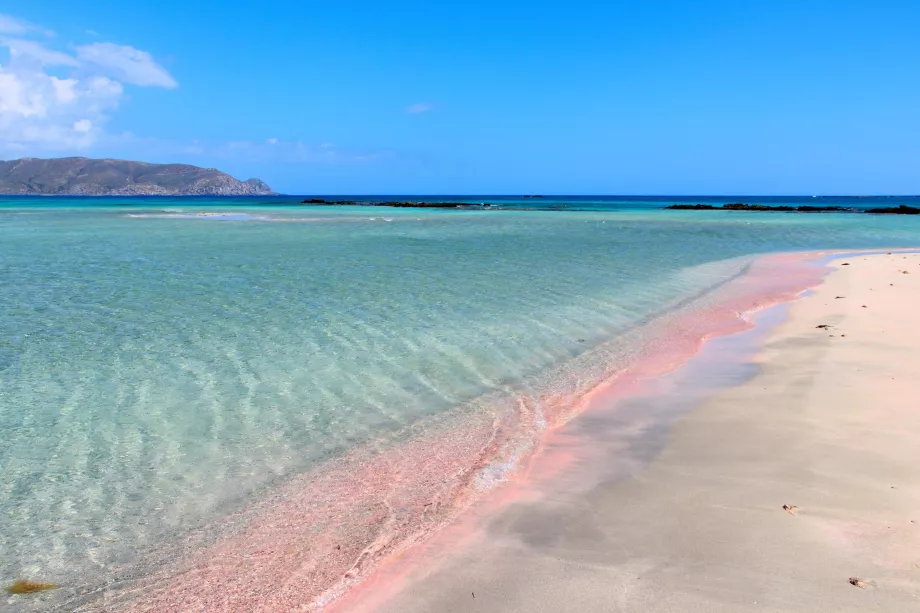 Le sable rose d'Elafonisi