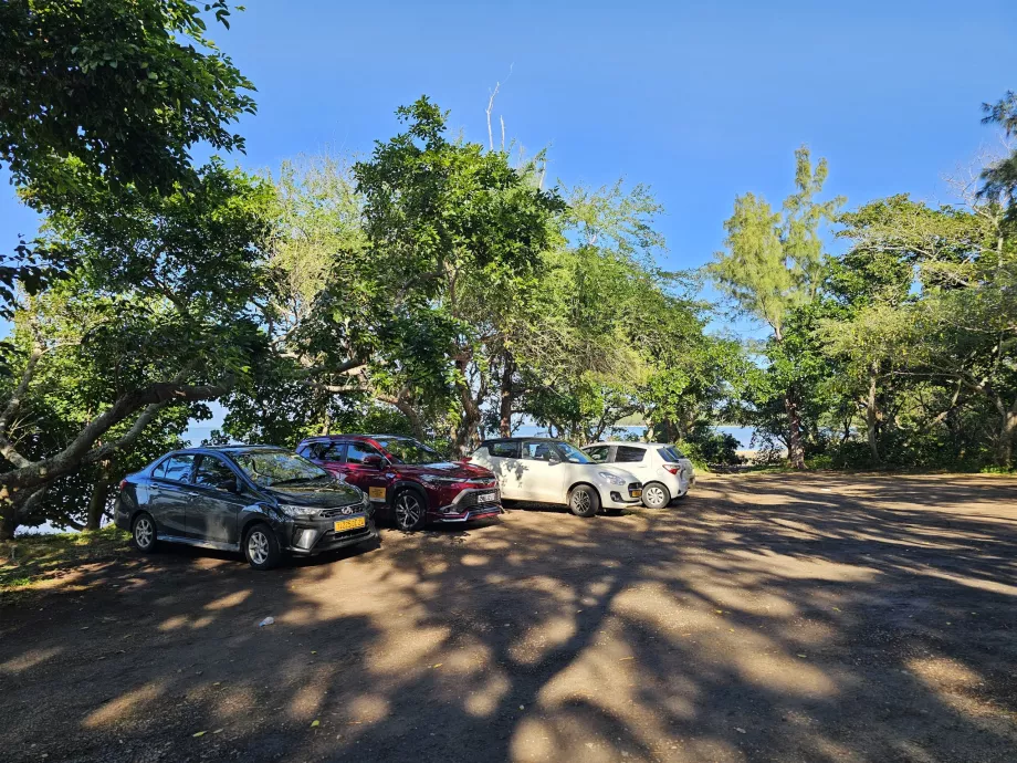 Parking sous le Morne