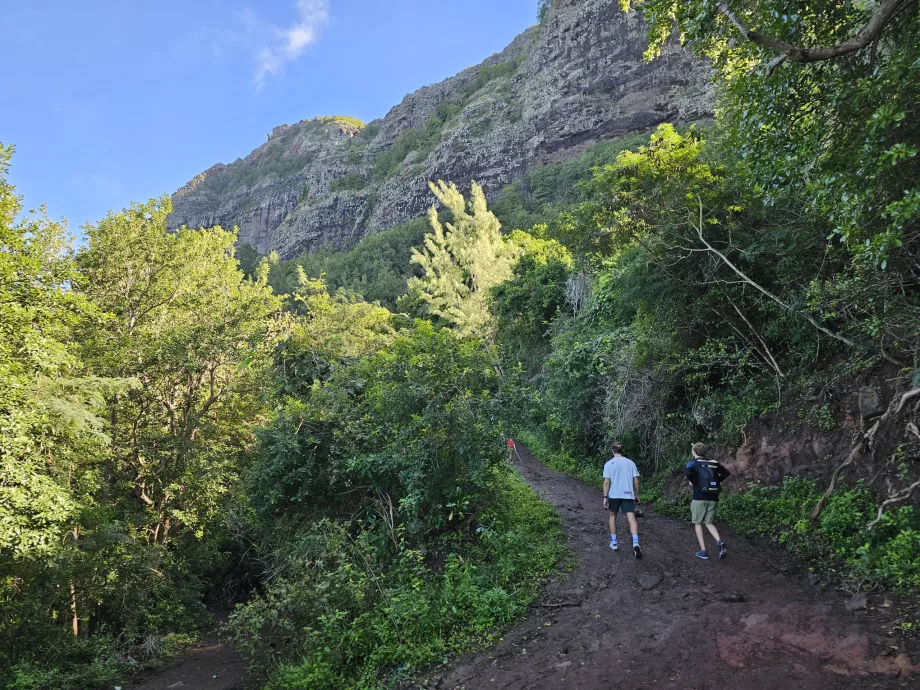 Début du voyage vers Le Morne