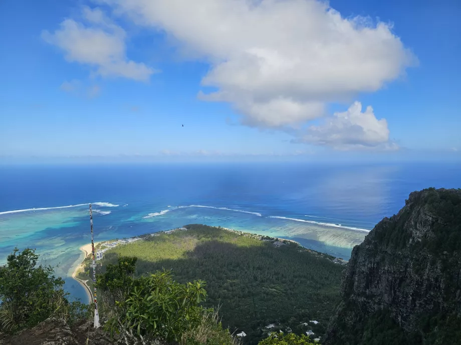 Vue du sommet du Morne