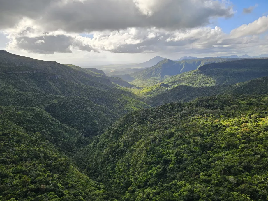 Point de vue sur les gorges