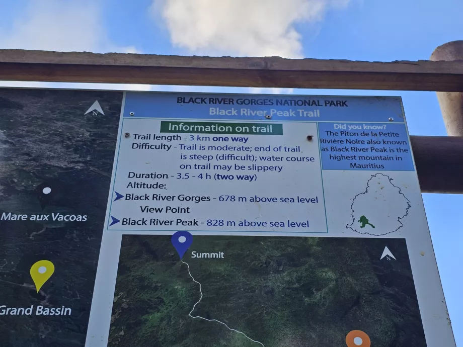 Information près de Black River Peak Trail