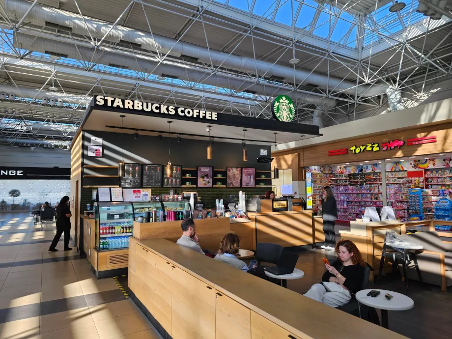 Starbucks, Terminal 1, section de transit domestique