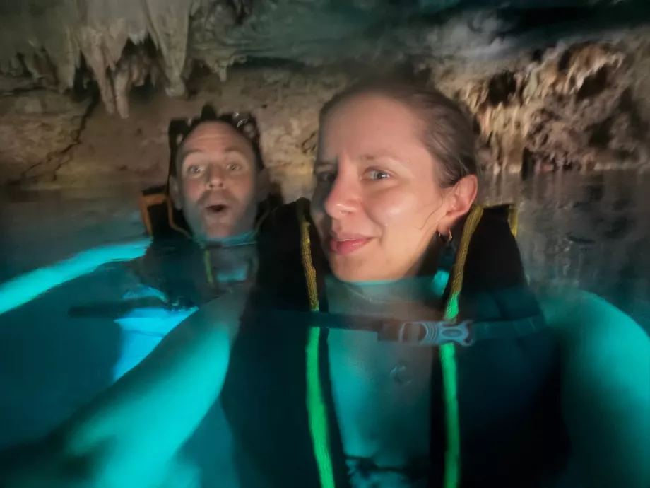Nous au Gran Cenote