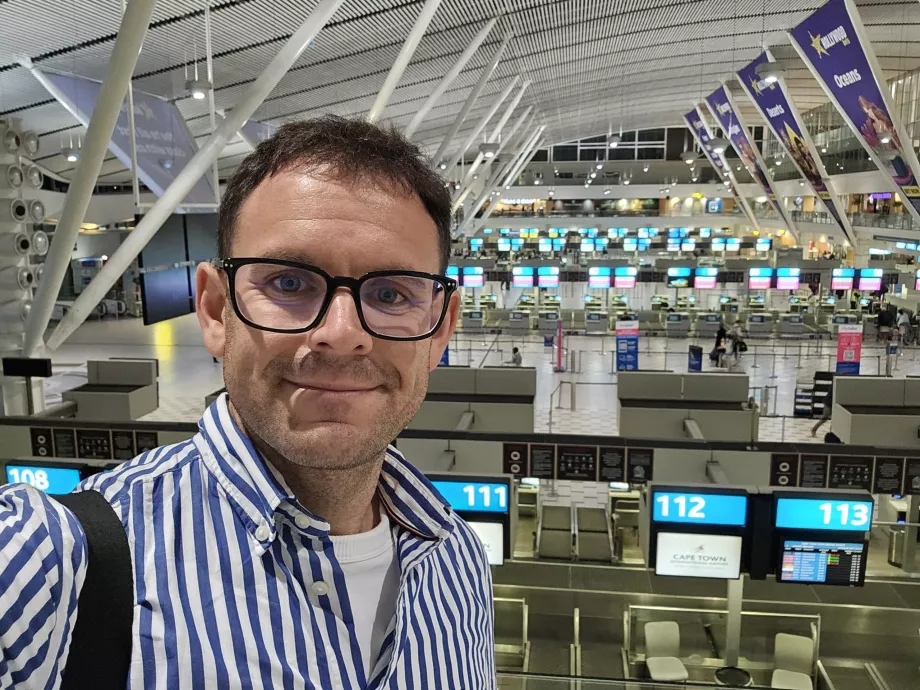 Moi dans le terminal CPT