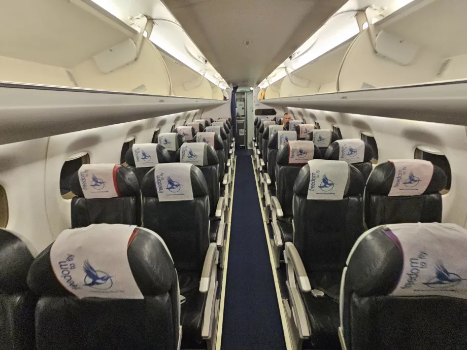 Airlink, intérieur de l'Embraer E190