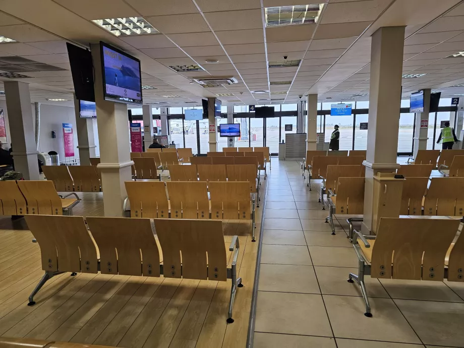 Zone de la porte d'embarquement, section de transit