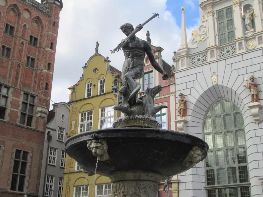 La fontaine de Neptune