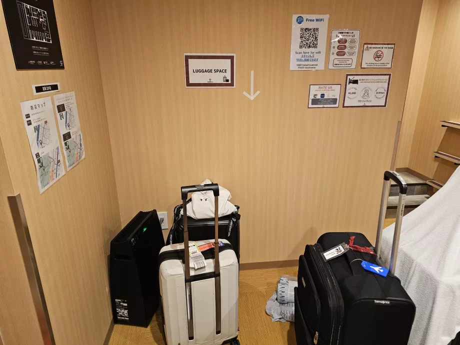Compartiment à bagages