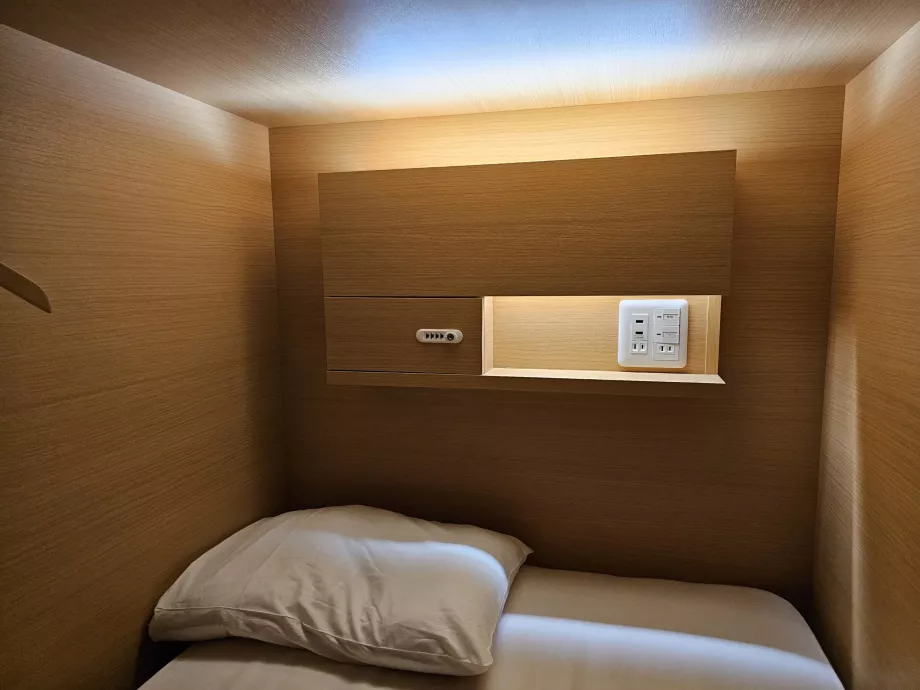 Intérieur de la capsule