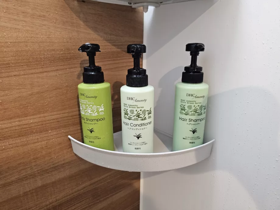 Aménagements gratuits dans la douche